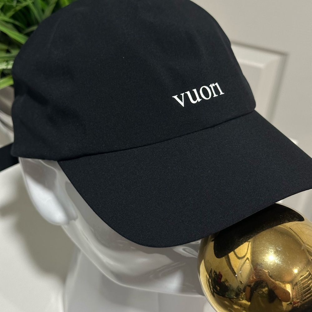 Vuori Black Logo Baseball Cap
